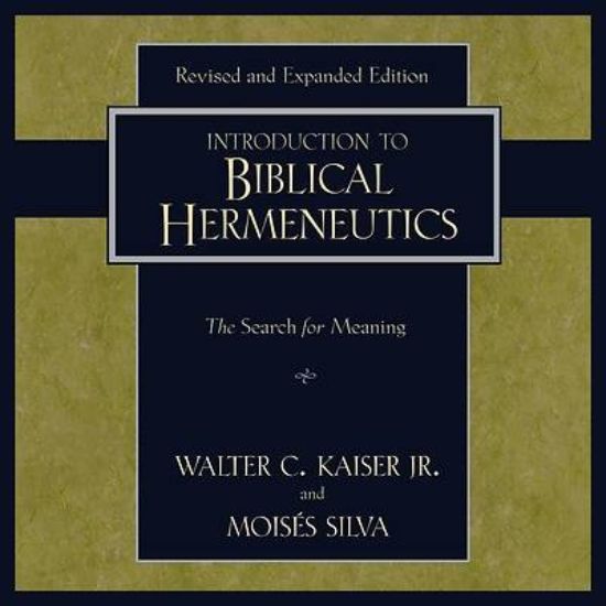 Picture of Introduction to Biblical Hermeneutics