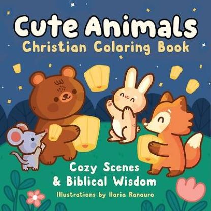 Picture of Cute Animals Christian Coloring Book