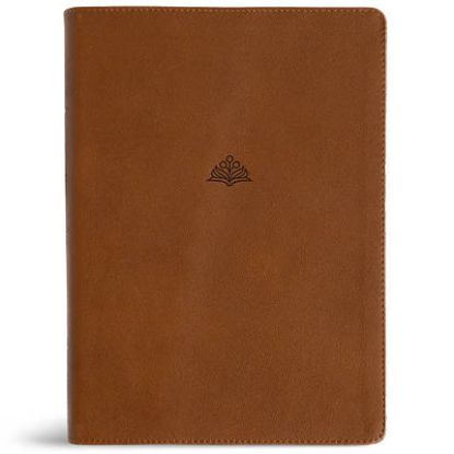 Picture of CSB Women's Study Bible, Saddle Brown Genuine Leather