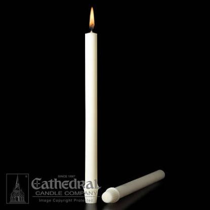 Picture of Cathedral 51% Beeswax Altar Candles - 11/16" x 9-1/4"