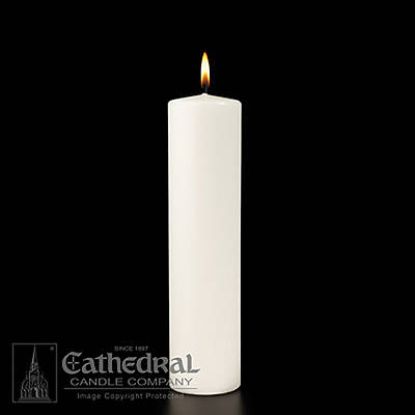 Picture of Plain White Christ Candle 3" x 12"