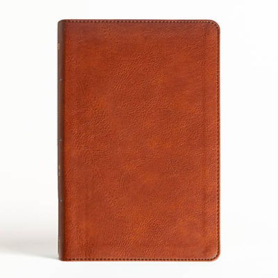Picture of NASB Large Print Personal Size Reference Bible, Burnt Sienna Leathertouch
