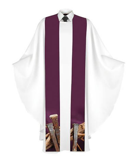 Picture of He Was Pierced Stole Purple Purple