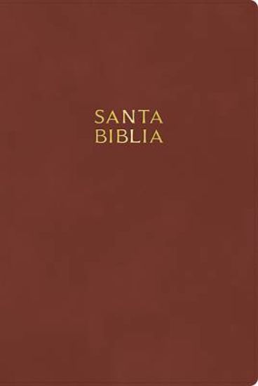 Picture of Rvr 1960 Biblia Letra Gigante, Café Madera, Símil Piel, Con Índice