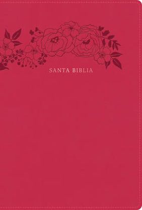 Picture of Rvr 1960 Biblia Letra Supergigante, Floral, Símil Piel, Con Índice