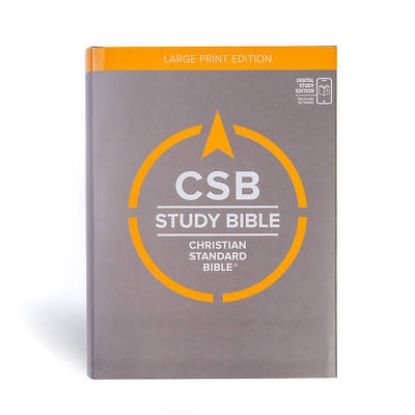 Picture of CSB Study Bible, Large Print, Digital Study Edition, Hardcover