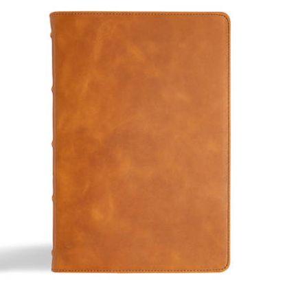 Picture of KJV Giant Print Bible, Holman Handcrafted Edition, Marbled Chestnut Premium Calfskin