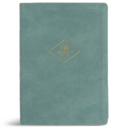 Picture of CSB Women's Study Bible, Earthen Teal Suedesoft Leathertouch, Indexed