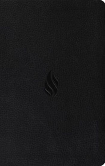 Picture of ESV Premium Gift Bible, Red Letter (Trutone, Midnight, Flame Design)