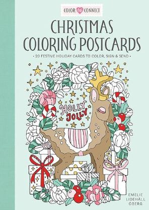 Picture of Christmas Coloring Postcards