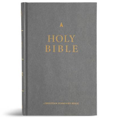 Picture of CSB Church Bible, Charcoal Hardcover