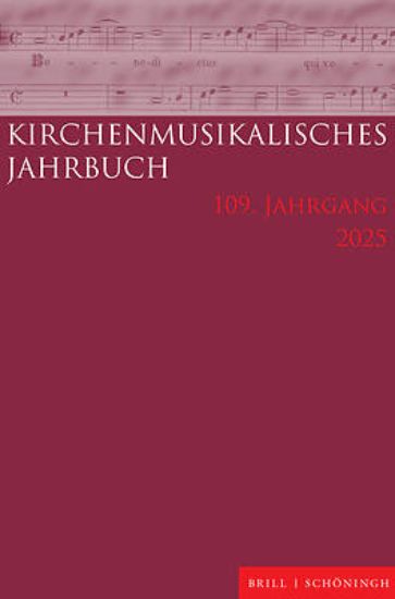 Picture of Kirchenmusikalisches Jahrbuch 109. Jahrgang 2025