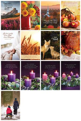 Picture of Word Alive! Weekly Bulletin Letter (With Message) October - November - December Kit (Packages of 25)