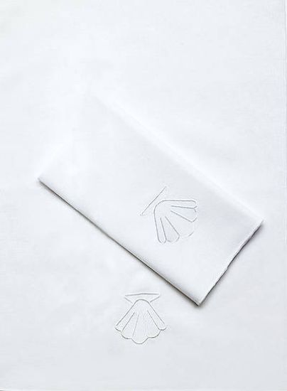Picture of 100% Cotton Baptismal Towel with Shell - 4 Pack