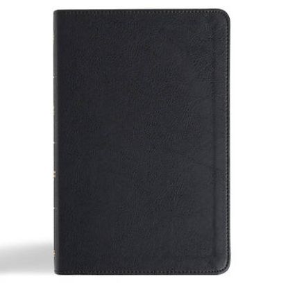 Picture of CSB Thinline Bible, Anglicised Edition, Black Leathertouch