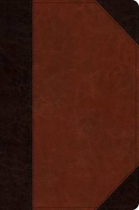 Picture of ESV Wide Margin Reference Bible, Red Letter (Trutone, Brown/Cordovan, Portfolio Design)
