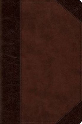 Picture of ESV Personal Size Reference Bible (Trutone, Brown/Walnut, Portfolio Design)