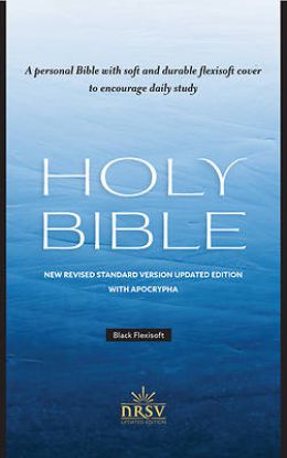 Picture of NRSV Updated Edition Flexisoft Bible with Apocrypha (Leatherlike, Black)
