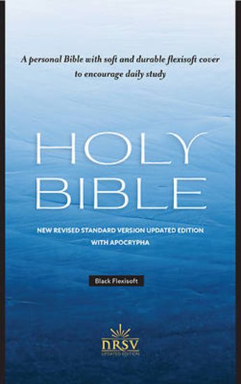 Picture of NRSV Updated Edition Flexisoft Bible with Apocrypha (Leatherlike, Black)