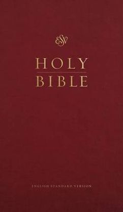 Picture of ESV Church Bible, Large Print (Hardcover, Burgundy)