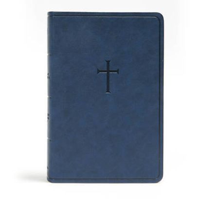 Picture of CSB Everyday Study Bible, Navy Cross Leathertouch