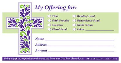 Picture of My Offering Multi-Use Envelope
