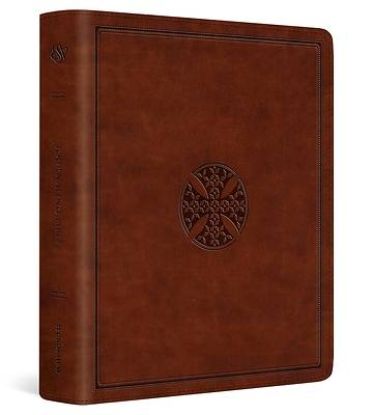 Picture of ESV Journaling Bible (Trutone, Brown, Mosaic Cross Design)