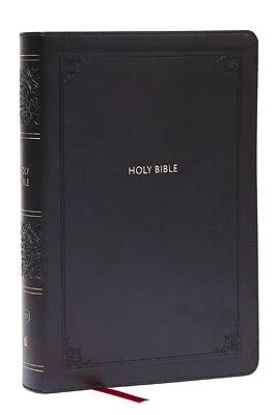 Picture of KJV Giant Print End-Of-Verse Reference Bible, Black Leathersoft, Red Letter, Comfort Print