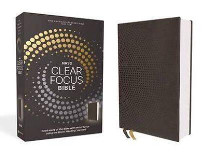 Picture of Nasb, Clear Focus Bible, Leathersoft, Brown