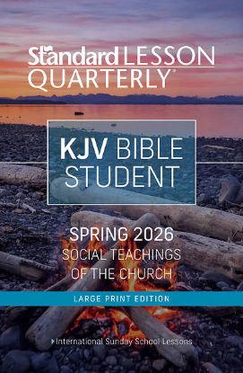 Picture of Standard Lesson Quarterly KJV Adult Student Book Large Print Spring
