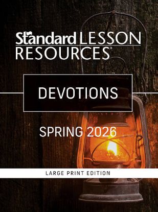 Picture of Standard Lesson Quarterly Adult Devotions Large Print Spring