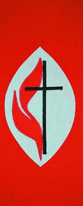Picture of Red Cross and Flame Stole
