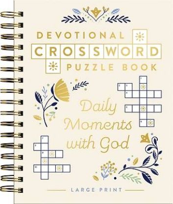 Picture of Daily Moments with God Devotional Crossword Puzzle Book