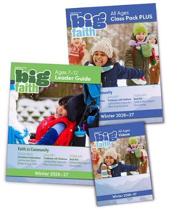 Picture of Cokesbury Kids Big Faith Winter 2026-27 Leader Kit Ages 7-12 - Digital Kit Download