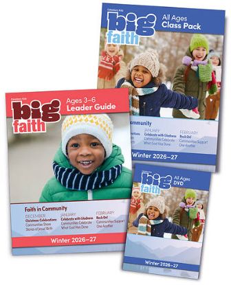 Picture of Cokesbury Kids Big Faith Winter 2026-27 Leader Kit Ages 3-6