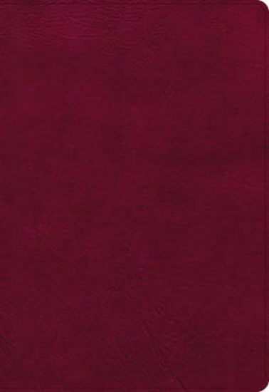 Picture of NASB Super Giant Print Reference Bible, Burgundy Leathertouch, Indexed