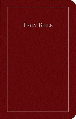 Picture of CEB Common English Bible Thinline, Bonded Leather Burgundy