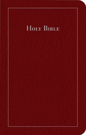 Picture of CEB Common English Bible Thinline, Bonded Leather Burgundy