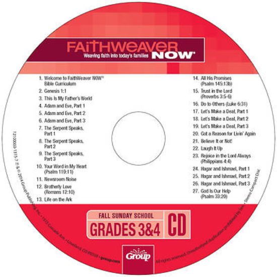Picture of FaithWeaver NOW Grades 3-4 CD Fall 2026