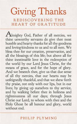 Picture of Giving Thanks