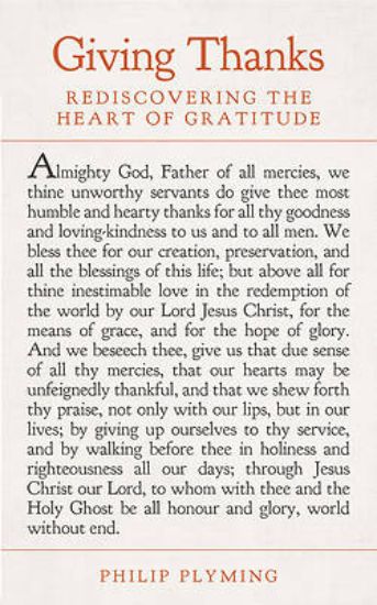 Picture of Giving Thanks