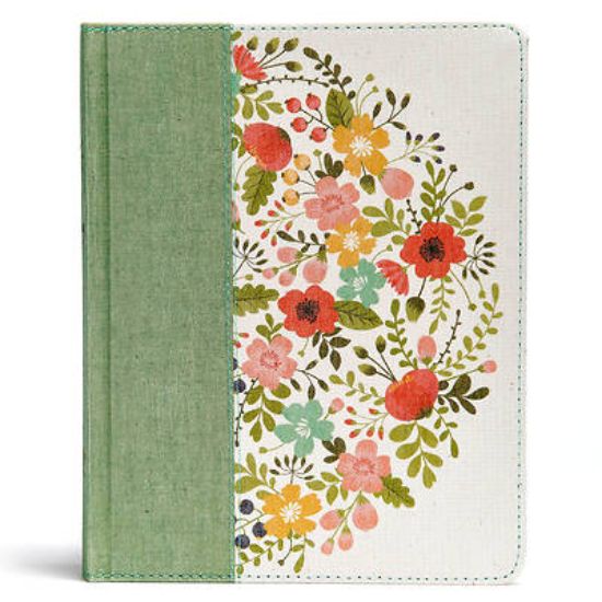 Picture of CSB Notetaking Bible, Sage Cloth Over Board