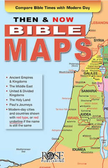 Picture of Then & Now Bible Maps - eBook [ePub]