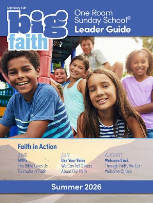 Picture of Cokesbury Kids Big Faith Summer 2026 One Room Sunday School Leader Guide