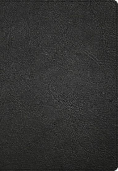 Picture of CSB Super Giant Print Reference Bible, Optimal Type, Digital Study Edition, Black Genuine Leather
