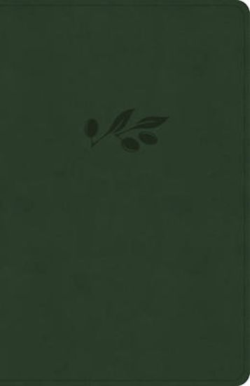 Picture of NASB Verse-By-Verse Reference Bible, Olive Leathertouch