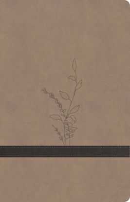 Picture of KJV Large Print Personal Size Reference Bible, Earthen Suedesoft Leathertouch, Indexed