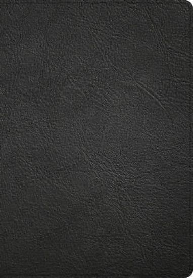 Picture of CSB Super Giant Print Reference Bible, Optimal Type, Digital Study Edition, Black Genuine Leather, Indexed