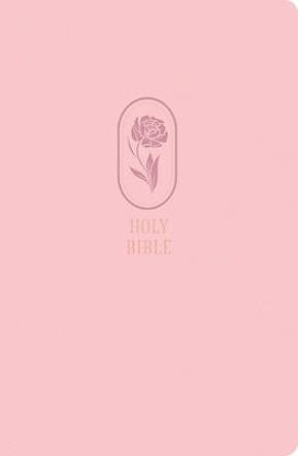 Picture of KJV Large Print Personal Size Reference Bible, Pink Leathertouch, Indexed