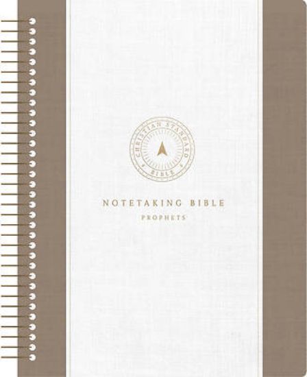 Picture of CSB Spiral-Bound Notetaking Bible, Optimal Type, Prophets